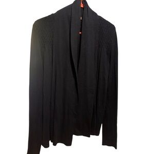 Elegant Black Women's Cardigan